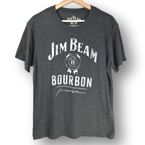 Jim Bean Other - Jim Bean Bourbon Gray Short-sleeve T-shirt